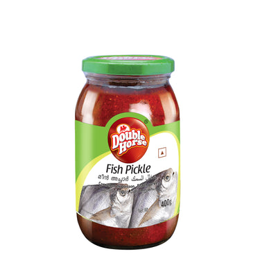 DOUBLE HORSE Fish Pickle 400gm
